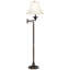 Lampe sur pied à bras pivotant 59 po Herscher