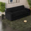 Canapé moderne en velours, causeuse multifonctionnelle extensible avec rangement pour le salon
