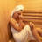6 or 8 Person Traditional Steam Sauna, Canadian Hemlock Indoor Sauna with 6000W Stove Heater, Bluetooth Speaker, Rocks, Water Bucket, Spoon, 7-Color Sky Lights, 220V, Clear Tempered Glass Door