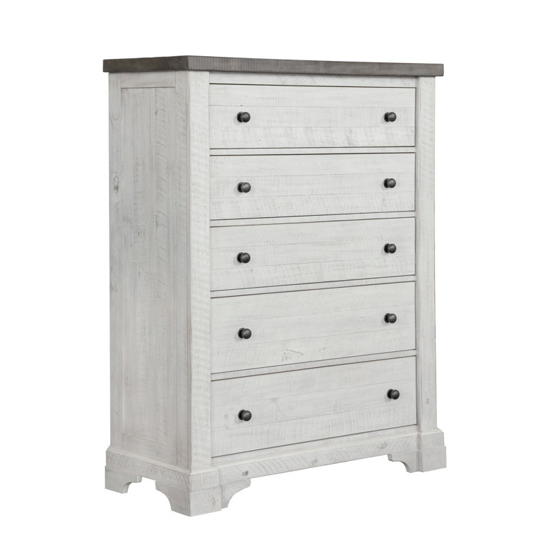 Laton 42'' W 5 - Drawer Dresser