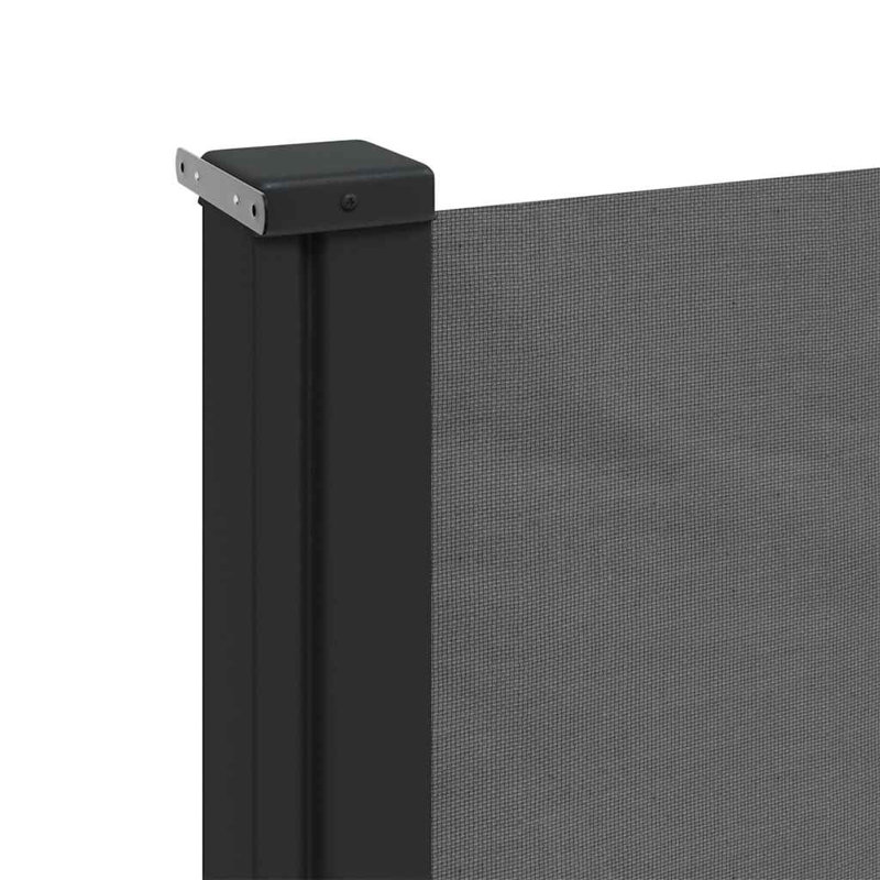 Vidaxl Retractable Side Awning, Dark Green, 70.9" x 118.1"