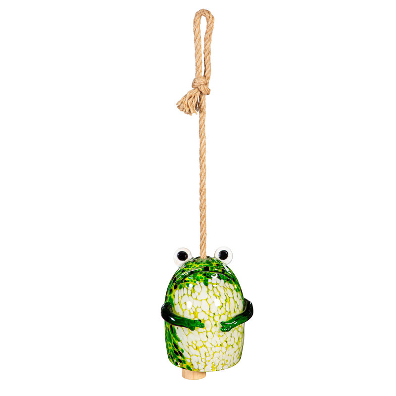 Cloche de grenouille Art Glass