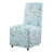 Chinoiserie bleu sarcelle clair et rose