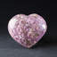 Genuine Polished Lepidolite Heart (165 Grams)