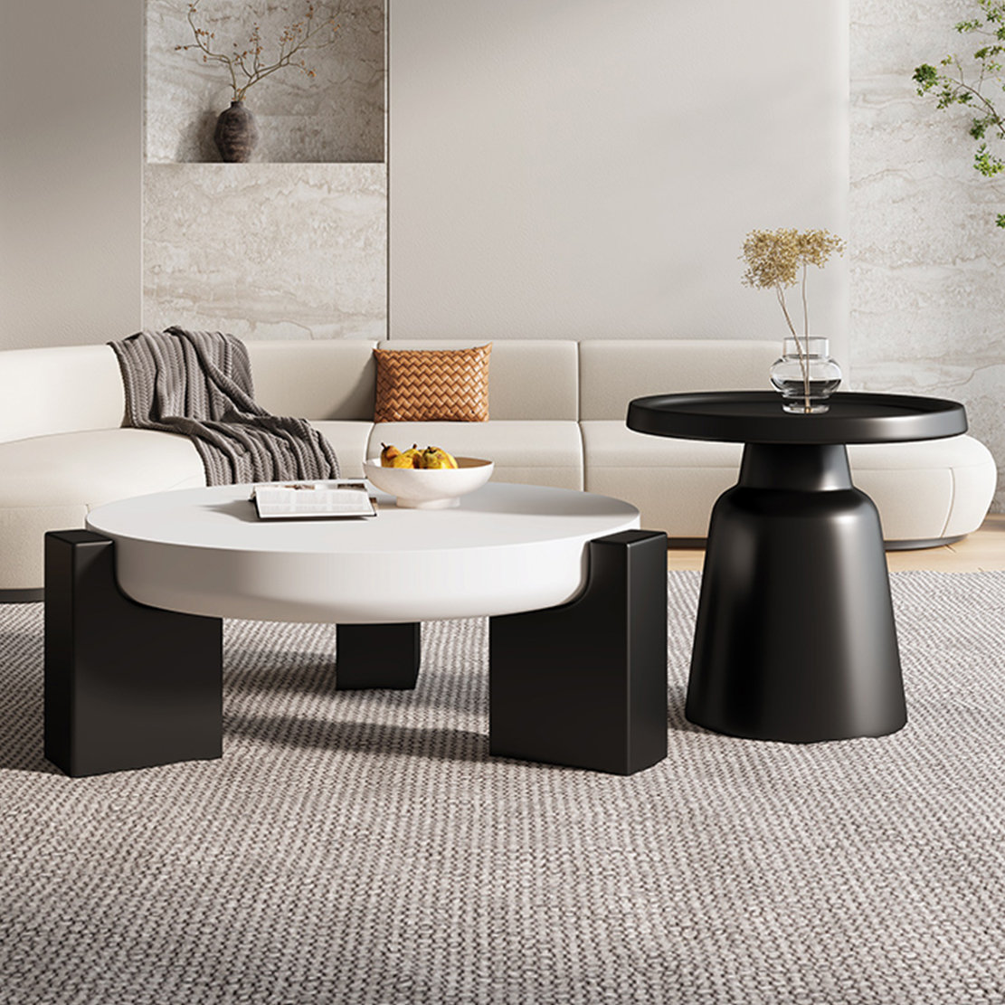 Orren Ellis Black White Coffee Table Wayfair Canada — free download