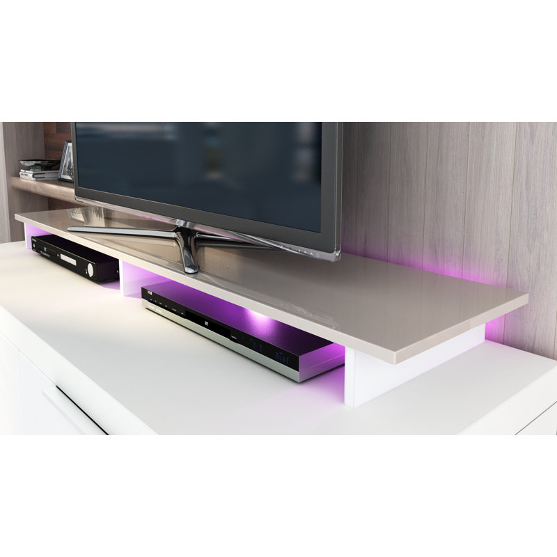 Mccready Extra Shelving, White (matt)/Sand grey (glossy)