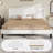 Velvet Crown Wingback Upholstered Bed With Headboard, Full/Queen/King,No Box Spring Needed-671102988-671102990