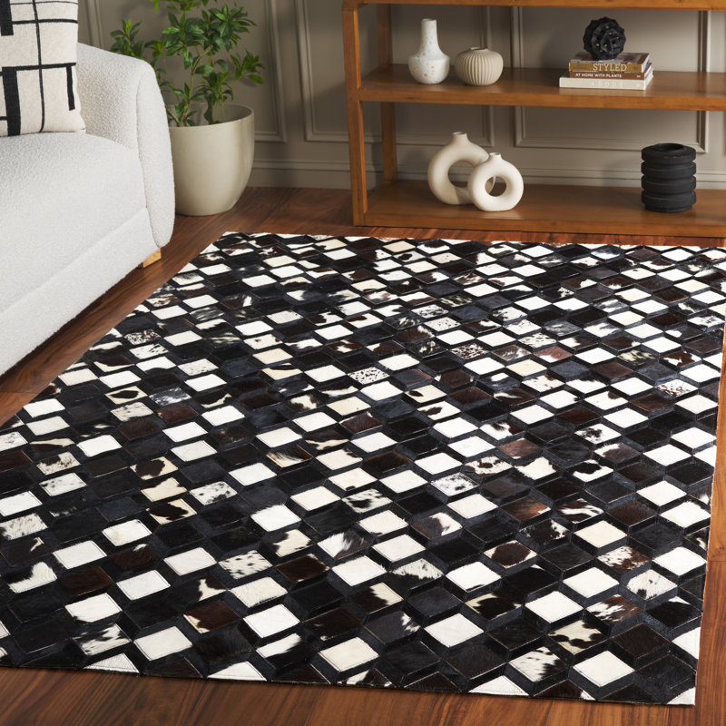Tapis en cuir, Rectangle de 5 pi x 8 pi