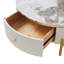 Table basse moderne avec 2 grands tiroirs de rangement Modern (31,5 po)