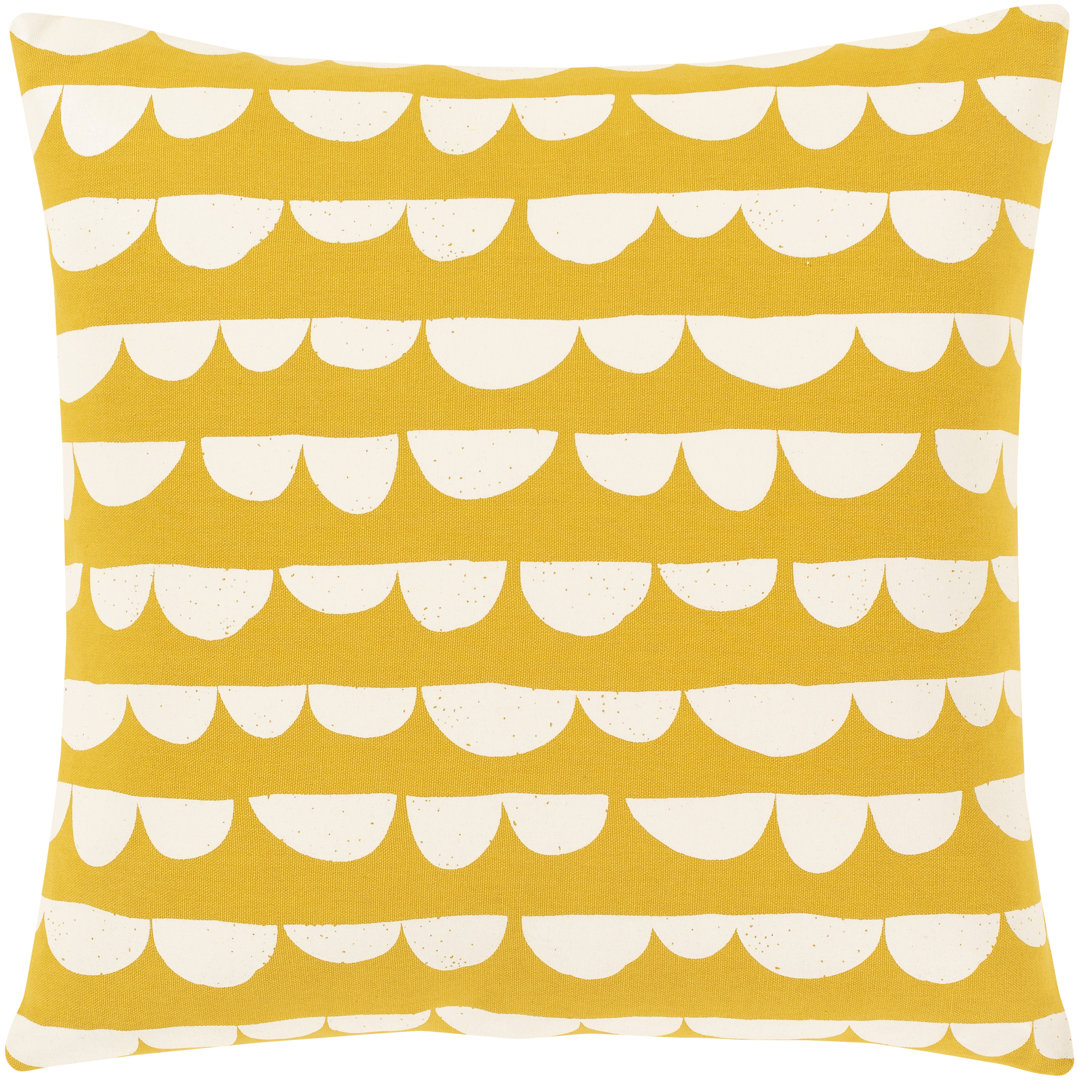 Lachen Square Cotton Pillow Cover & Insert Livabliss
