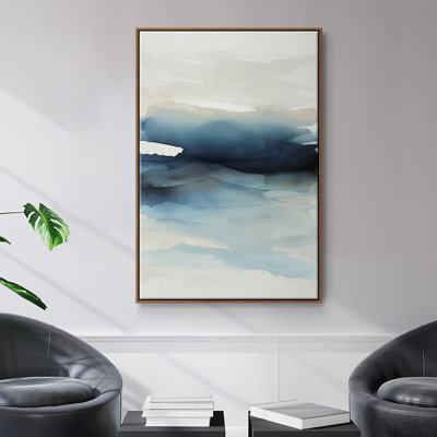 Waves II Waves II - reproduction de cadre flottant sur toile