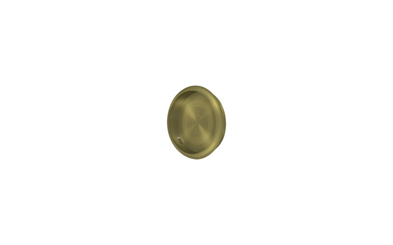 Brass Push/Pull Plate, Antique Brass