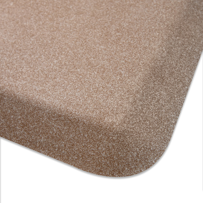 Tapis de cuisine Granite Original Smooth, Rectangle 2 pi x 6 pi, Brun clair