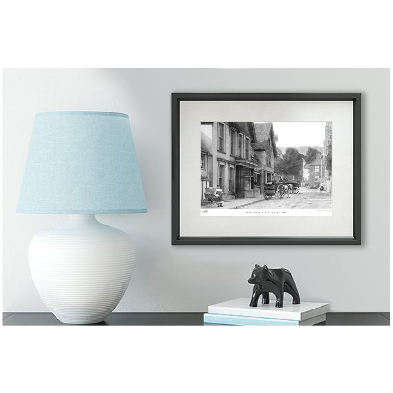 Wrotham, The Village 1904 by Francis Frith - Single Picture Frame Print, 60cm H x 80cm W x 2.3cm D