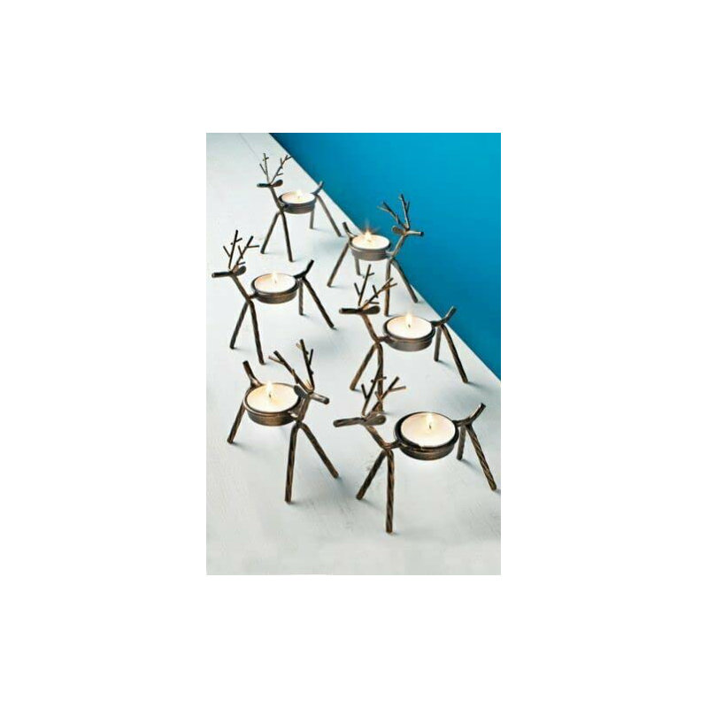 Alazaya Metal Tabletop Candlestick