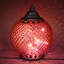 Moroccan Style Glass LED Lantern-1842047652