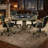 48'' Poker Table with Game Chair Set and Flip Table By RAM Game Room-98674080