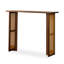 Table d'entrée minimaliste tissée avec profil étroit