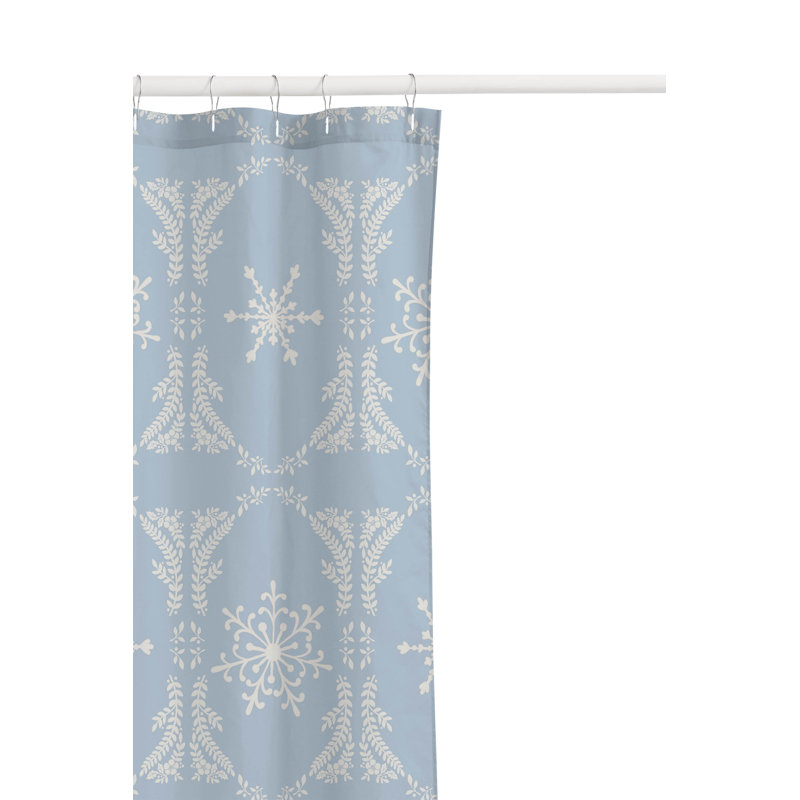 Rideau de douche léger, Bleu