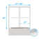 Jraty 57-60'' W x 62'' H Double Sliding Tub Door with Clear Tempered Glass
