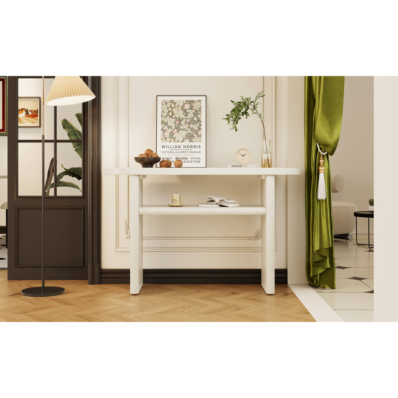 Console Table, Grey Wash