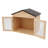16.5X16.9X11” Wooden Book Cabinet