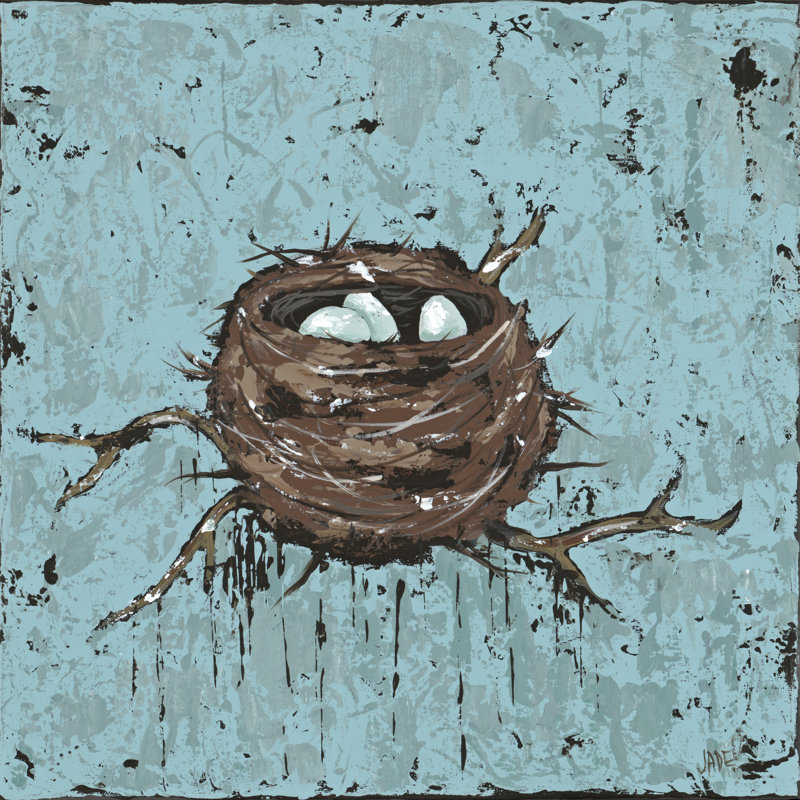 A New Beginning II by Jade Reynolds - Wrapped Canvas Painting, 91cm H x 91cm W x 3.8cm D