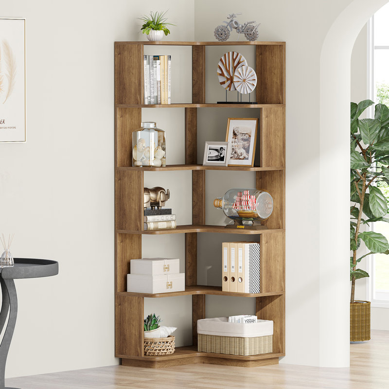 Nyajiah Bookcase, Silver Gray