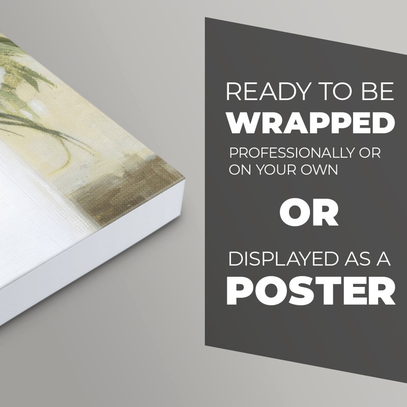 Soft Sun Bouquet II - Impression sur toile seulement - NON-CADRE, H 60 po x l 40 po