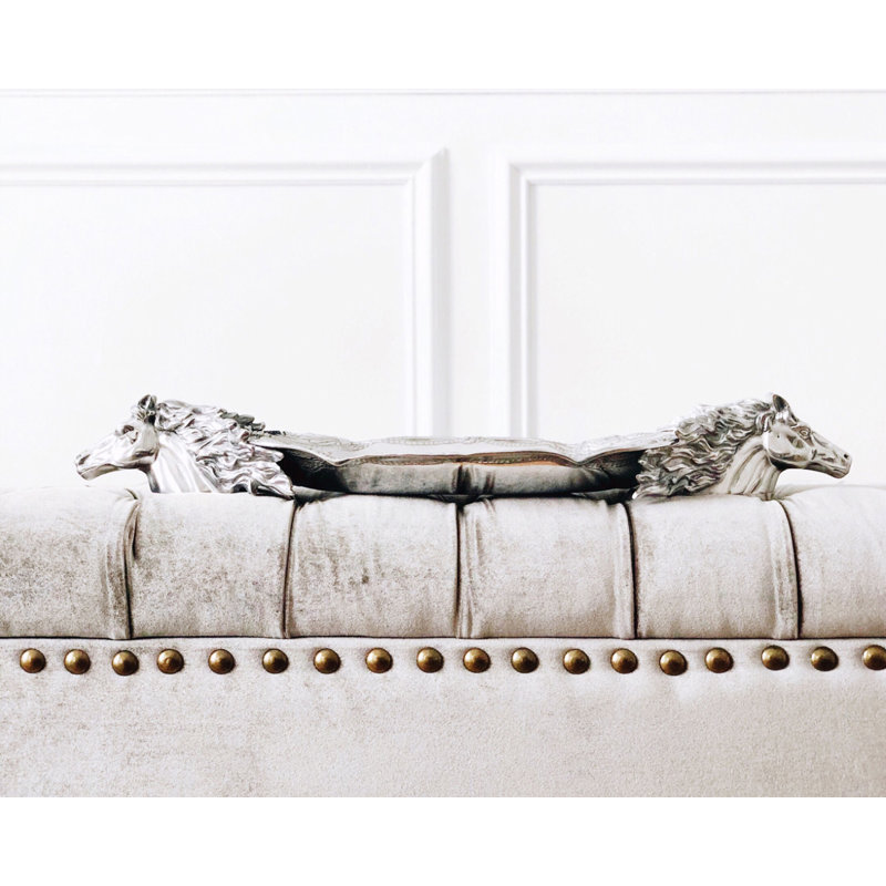 Equestrian Metal Tray