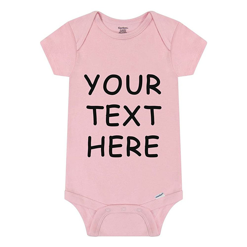 Body 100% coton, Rose
