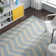 Sanyla Hand Tufted Wool Chevron Rug