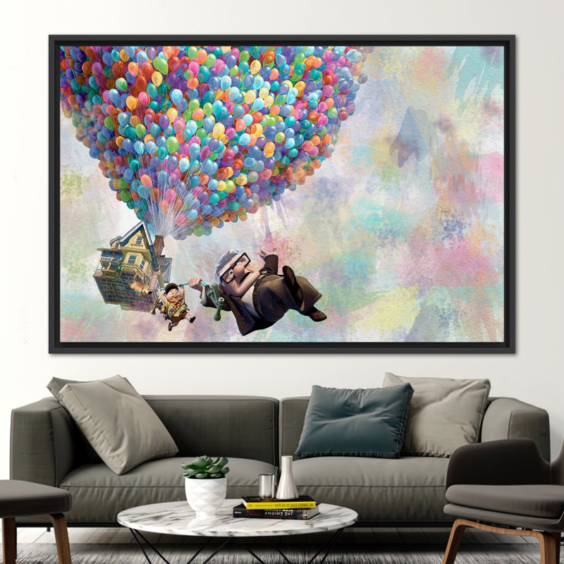 Print on Canvas, Framed Print without Mat, 20 cm H x 30 cm W, Black