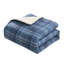 VCNY Home Plaid 3-Piece Brushed Cotton Flannel and Sherpa Comforter Set-101303825