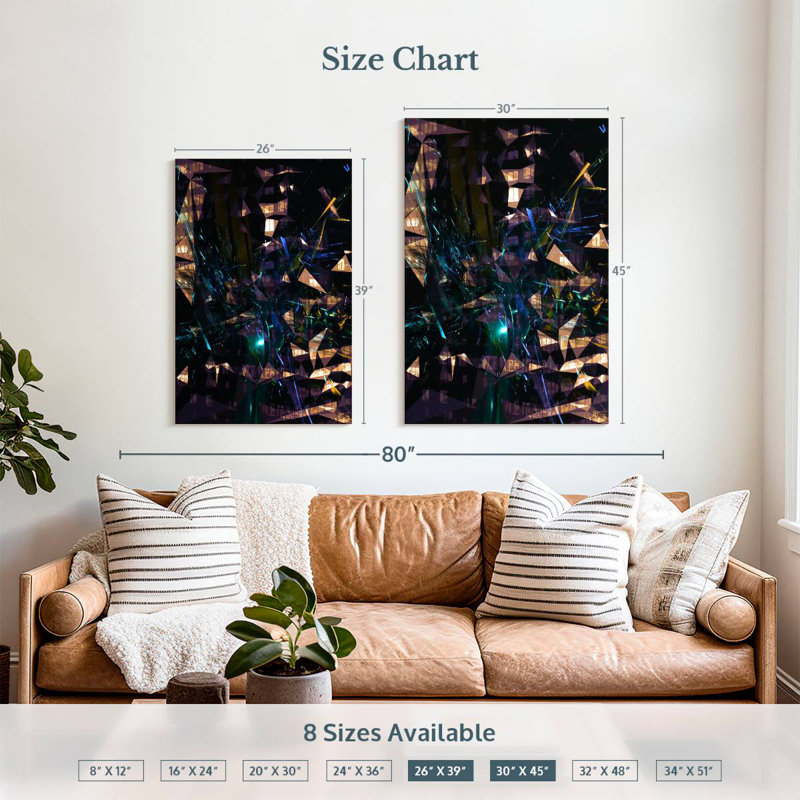 Avery Lighten Squares, 39" H x 26" W