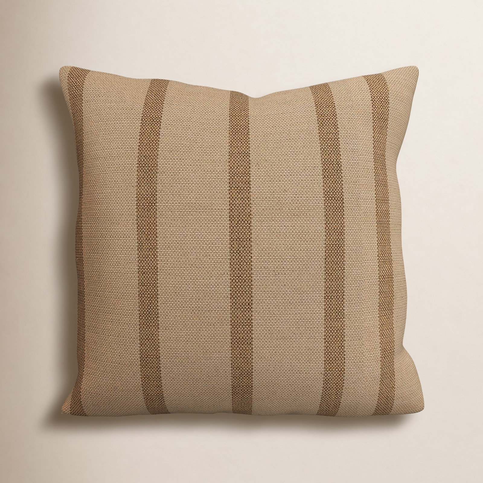 Lani Sunbrella Outdoor/Indoor Throw Pillow, Square 14", Unwind Driftwood