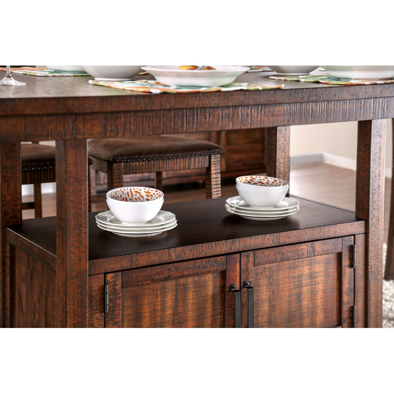 Riley Solid Wood Base Dining Table