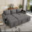 2 - Piece 83.5'' Upholstered L-Shape Sectional-620997993