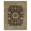 High-Quality Hand-Knotted Black And Gold Area Rug