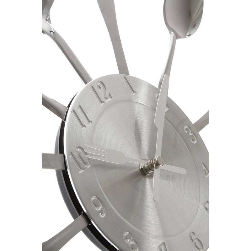 Ruby Metal Wall Clock