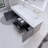Babajide Bathroom Vanity with Acrylic Top-24792133