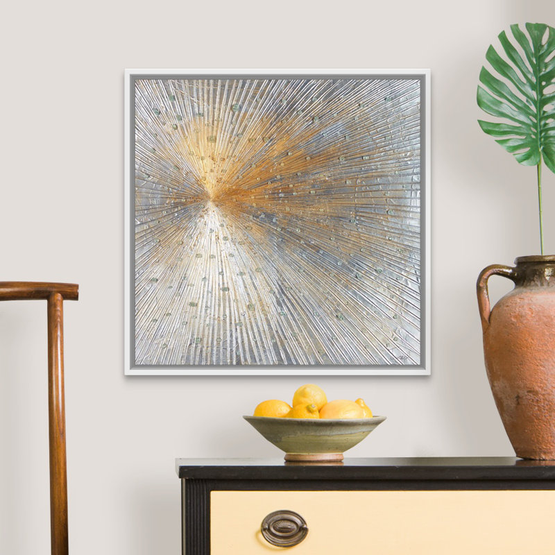 «Starburst of Crystals» par Joseph Michaels, reproduction d'art graphique sur toile, H 26 po x l 26 po x P 1,75 po