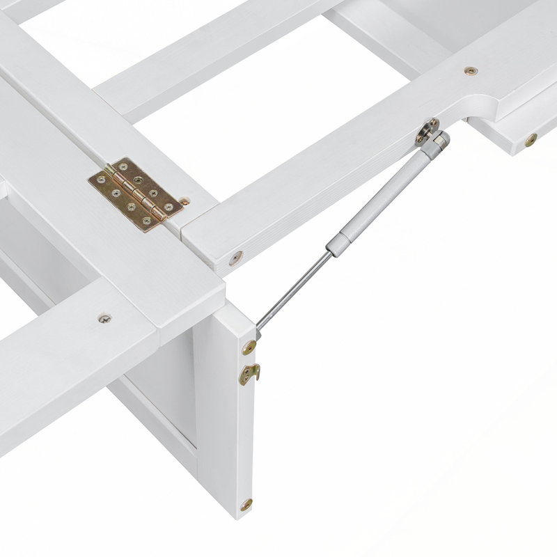 Murphy Bed Ideal for Rooms, White