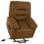 Fauteuil inclinable électrique standard en microfibre avec télécommande 37 po Jissell-89595516