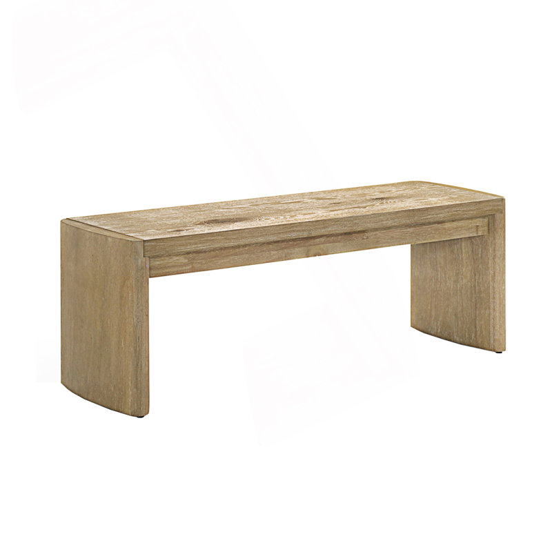 Dining Bench With Rounded Edges
