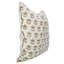 Housse de coussin décoratif en lin avec passepoil artisanal Fab Divine - 7 pattes-121094486