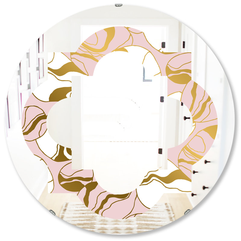 Miroir mural Marble II, H 31,5 po x l po