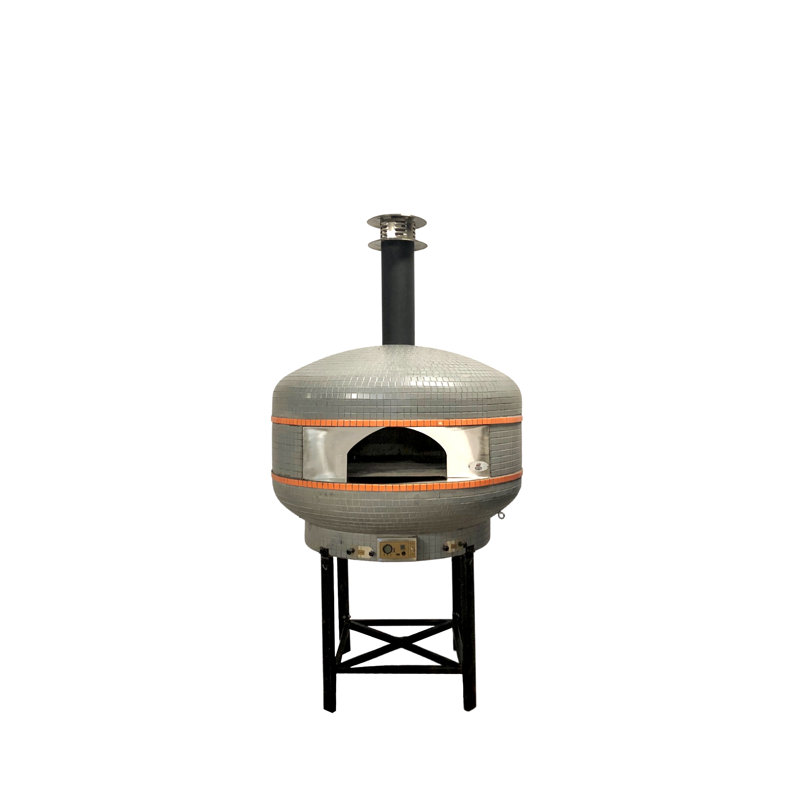 New Professional Lava Digitally Controlled Wood Fired Oven W/Convection Fan, 90" H x 40" W x 48" D