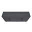 Buffet cannelé 65 po gris anthracite-857090386