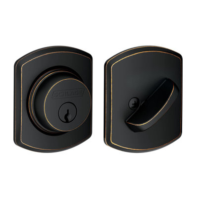 Single Cylinder Deadbolt with Trim